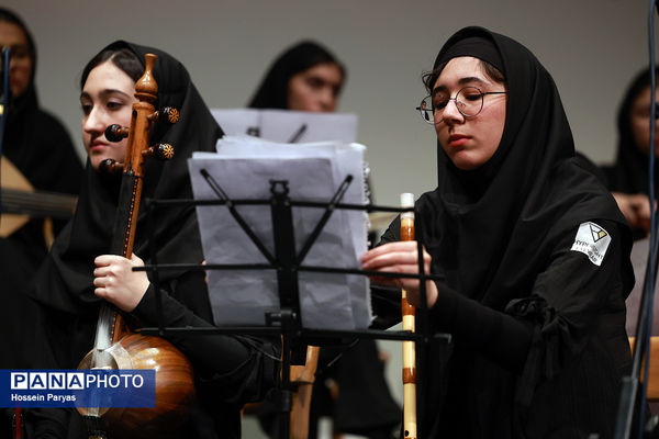 اجرای هنرستان موسیقی دختران تهران در فرهنگسرای ارسباران