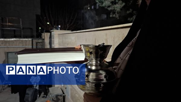 افتتاحیه مراسم اعتکاف دانش‌آموزی در مسجد ابا صالح المهدی صفادشت