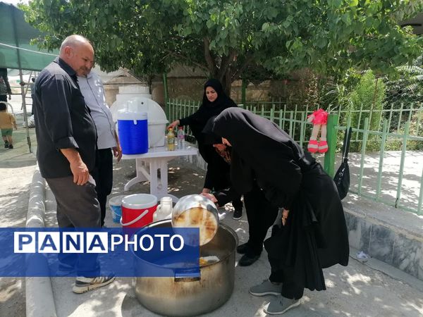 برپایی موکب عاشورایی اربعین حسینی در شیروان