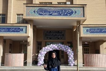 مراسم بازگشایی مدارس در دبیرستان صدیقه طاهره ناحیه یک شهرری