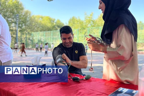 حضور دانش آموزان پویا و پر انرژی پردیس در «میدان پویا»