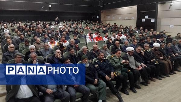 حضور پرشور مردم و مسئولان نورآباد در مراسم سالگرد شهادت سپهبد سلیمانی