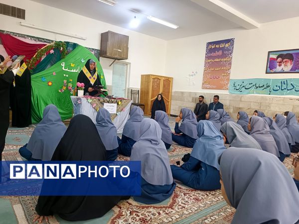 اجلاسیه نماز در آموزشگاه متوسطه اول دخترانه 15خرداد سرخس