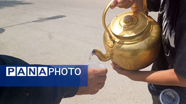 قافله عزاداری تاسوعای حسینی در شهر حبیب آباد