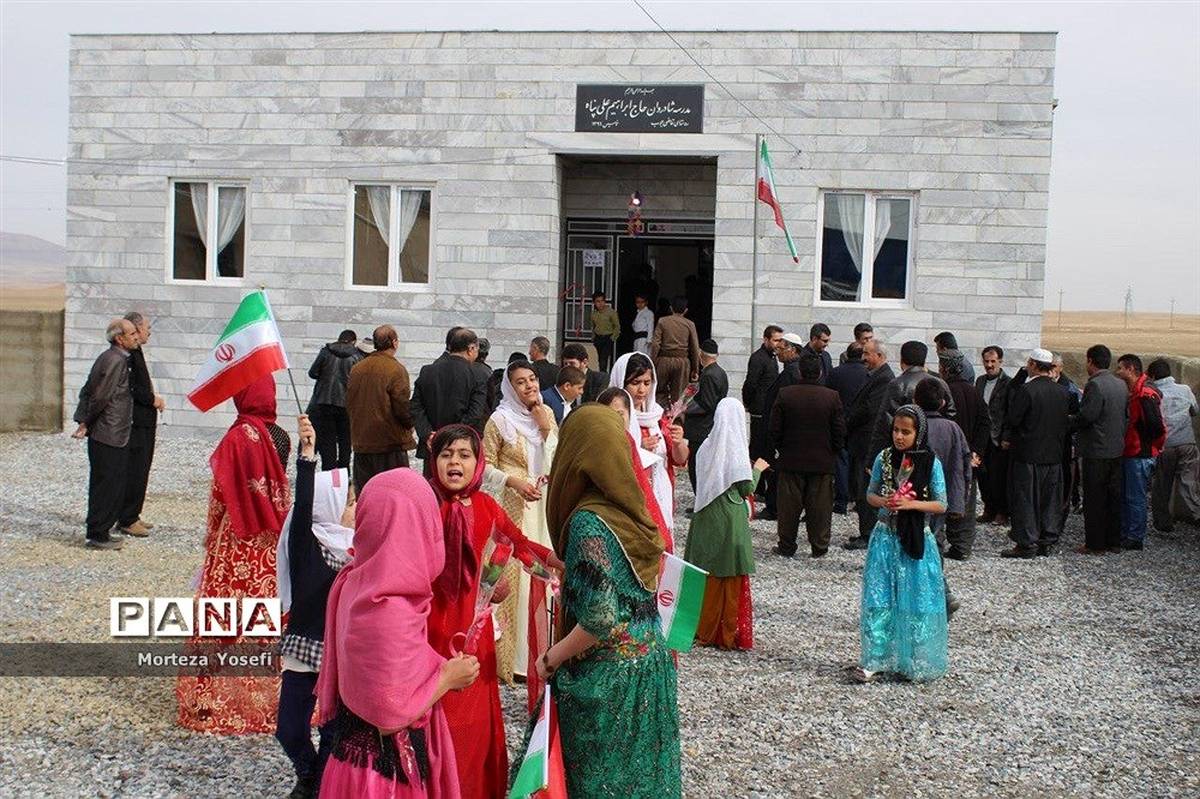 افتتاح مدرسه خیرساز روستای قاضی جوب دهگلان