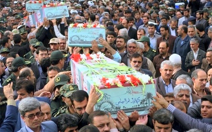 پیکرهای 12 شهید گمنام  امروزدر  شهرهای استان بوشهر تشییع و خاکسپاری می شود
