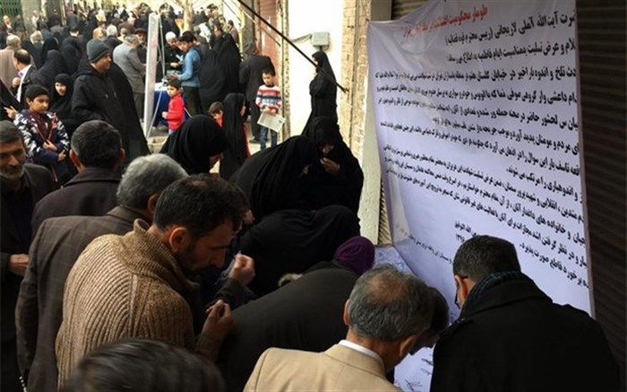 سمنانی‌ها در محکومیت حوادث اخیر خیابان پاسداران طومار امضا کردند