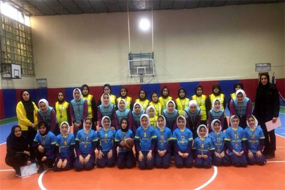 نتایج مسابقات بسکتبال دانش آموزان دخترناحیه دو ری اعلام شد