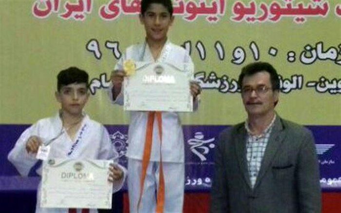 دانش‌آموزان میاندورودی در مسابقات کشوری کاراته درخشیدند