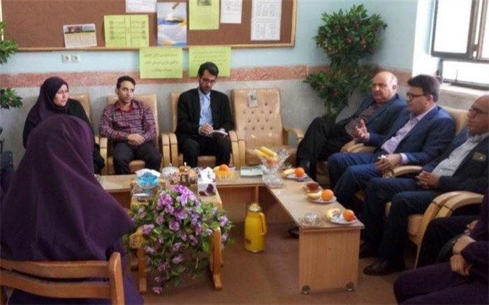 بازدید رئیس اداره امور شاهد و ایثارگران آموزش و پرورش استان بوشهر از مدارس شبانکاره