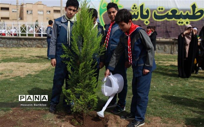 مراسم روز درختکاری برگزار شد