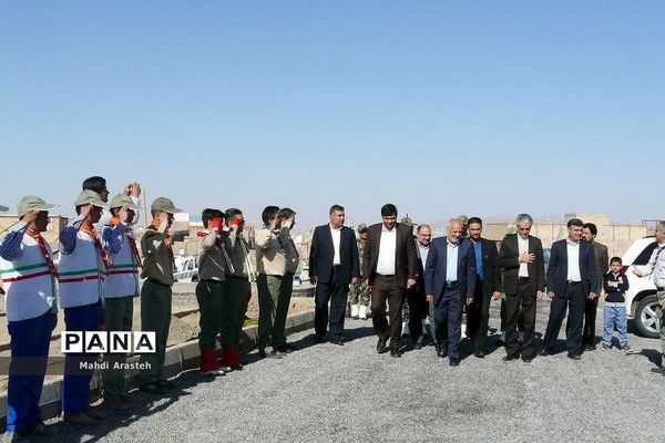 روز درختکاری دربوستان شهدای گمنام روستای حاجی آباد شهرستان بیرجند