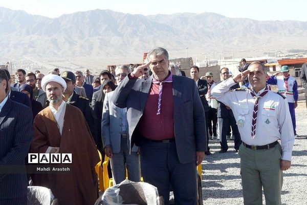 روز درختکاری دربوستان شهدای گمنام روستای حاجی آباد شهرستان بیرجند