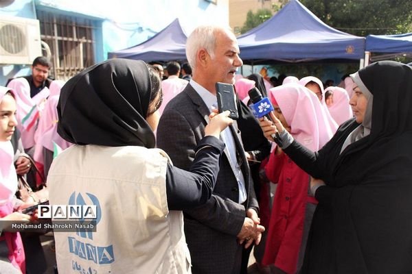جشن نیکوکاری در دبستان معرفت ناحیه 4 اهواز