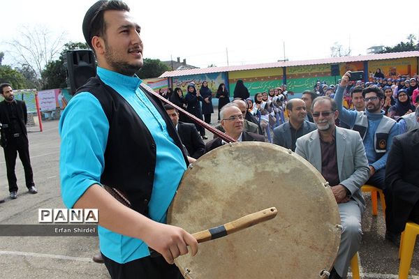 زنگ نیکوکاری در مدرسه دخترانه شاهد قائمشهر