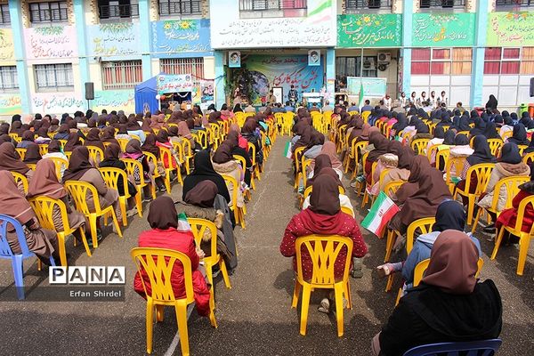 زنگ نیکوکاری در مدرسه دخترانه شاهد قائمشهر