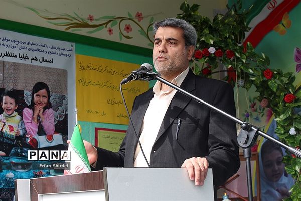 زنگ نیکوکاری در مدرسه دخترانه شاهد قائمشهر