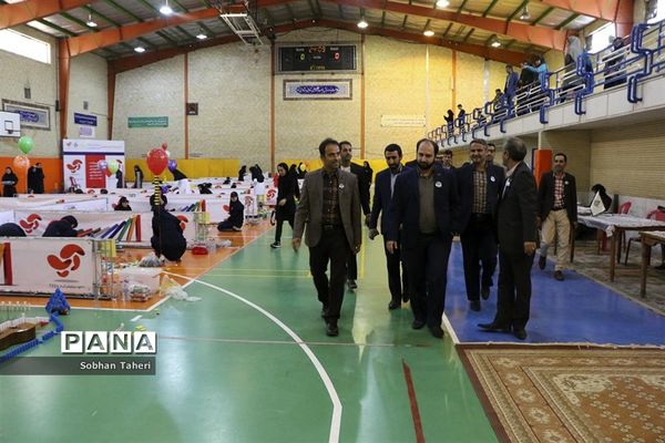 بازدید قائم مقام سازمان دانش‌آموزی از المپیاد ملی رویش