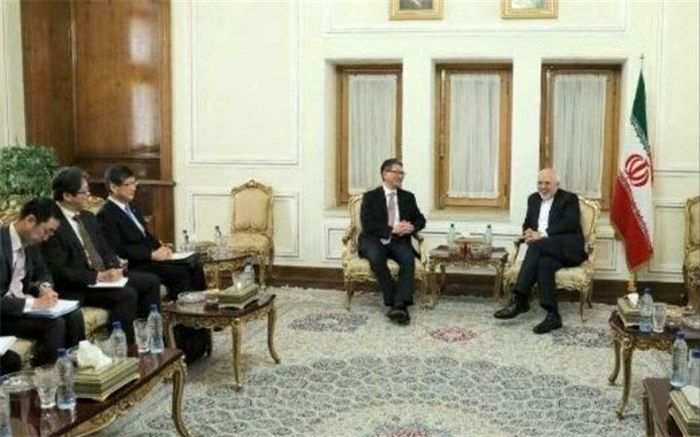 دیدار ظریف با معاون وزیر امور خارجه ژاپن