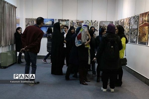 افتتاح اولین نمایشگاه ایده‌های آکادمیک طراحی داخلی در تبریز