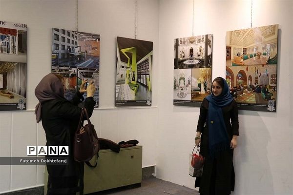 افتتاح اولین نمایشگاه ایده‌های آکادمیک طراحی داخلی در تبریز