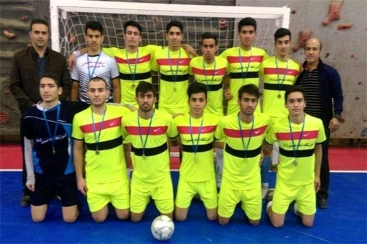 قهرمانی تیم فوتسال متوسطه دوم پسران گالیکش