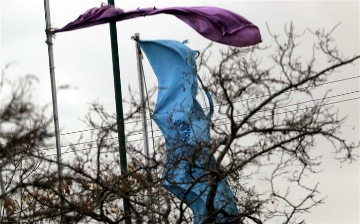 وزش شدید باد و خسارت‌های آن در تبریز