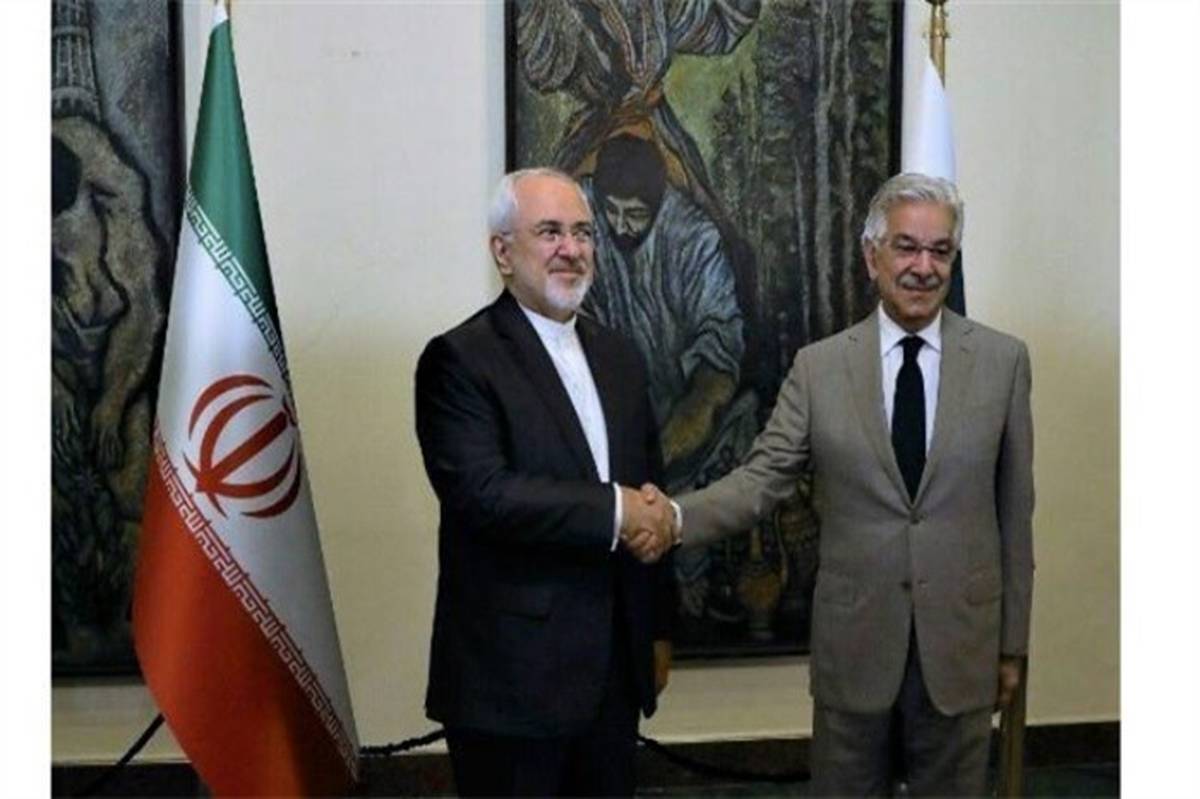وزرای امور خارجه جمهوری اسلامی ایران و پاکستان دیدار و گفت‌وگو کردند