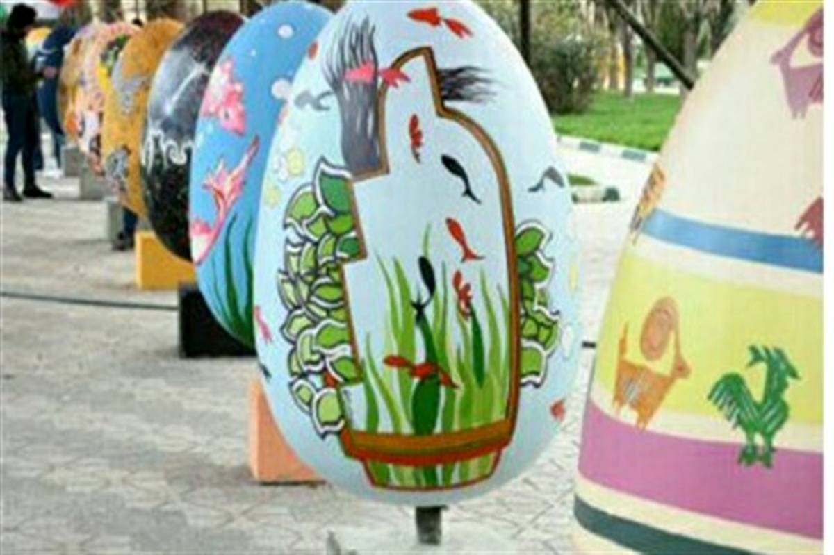 برگزاری جشنواره تخم مرغ های رنگی در شهر قدس