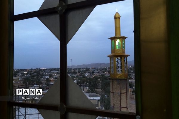مرمت  امامزاده شاه فرج الله و شاه حبیب الله در حاجی آباد فارس