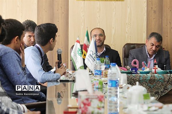 خداحافظی خبرنگاران پانا آذربایجان شرقی با سال ۹۶