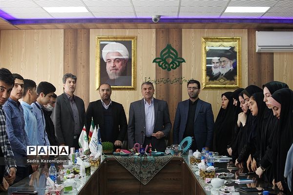 خداحافظی خبرنگاران پانا آذربایجان شرقی با سال ۹۶