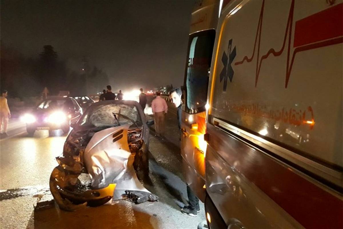 تصادف دلخراش در جاده نوشهر- چالوس