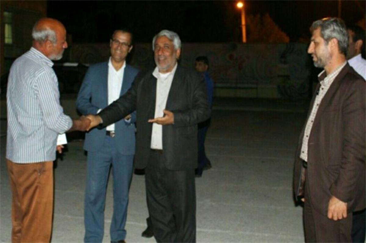 بازدید معاون برنامه ریزی و مناابع انسانی آموزش و پرورش استان بوشهر از ستاد اسکان فرهنگیان شهرستان دیر