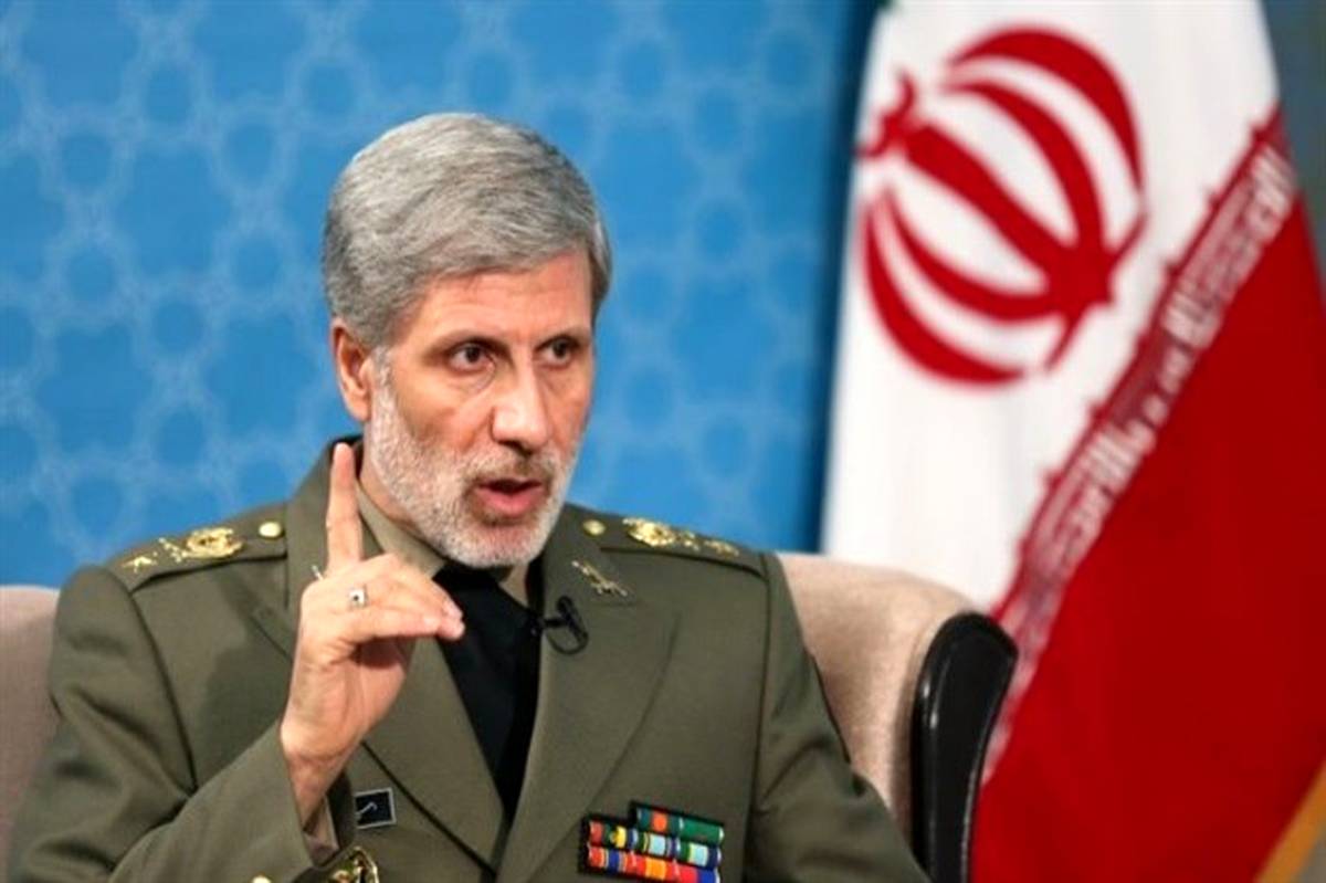 وزیر دفاع ایران درکنفرانس امنیتی مسکو سخنرانی می‌کند