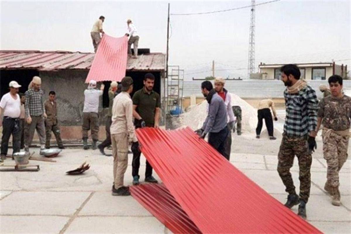 فعالیت نوروزی گروه‌جهادی دانشگاه آزاد اسلامشهر در کرمانشاه