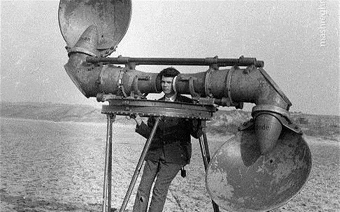 تصویر/ اختراع عجیب آلمانی‌ها برای ردیابی هواپیمای دشمن!