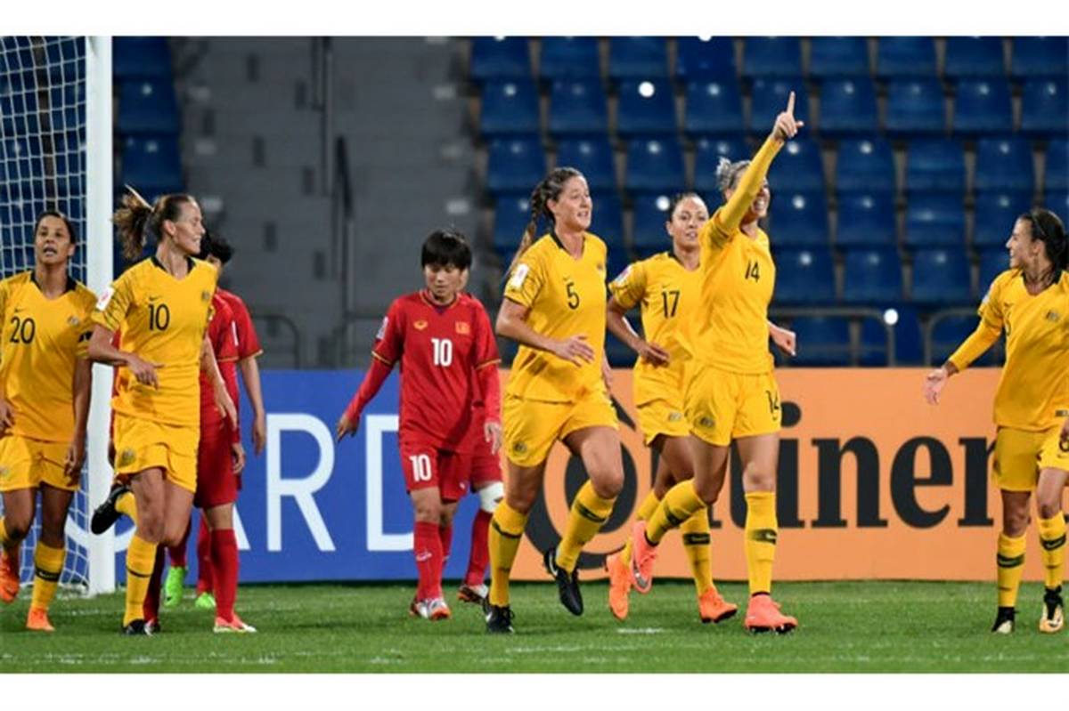جام ملتهای زنان آسیا؛ کانگوروها با جشنواره گل صدرنشین شدند