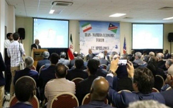 همایش اقتصادی مشترک ایران و نامیبیا با حضور ظریف آغاز به کار کرد