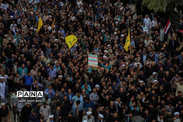 تشییع پیکر شهید مدافع حرم محمد مهدی لطفی نیاسر