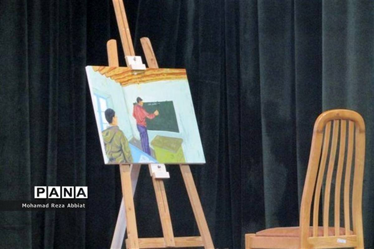حضور هنرمند فرهنگی کارون در نمایشگاه نقاشی کره جنوبی
