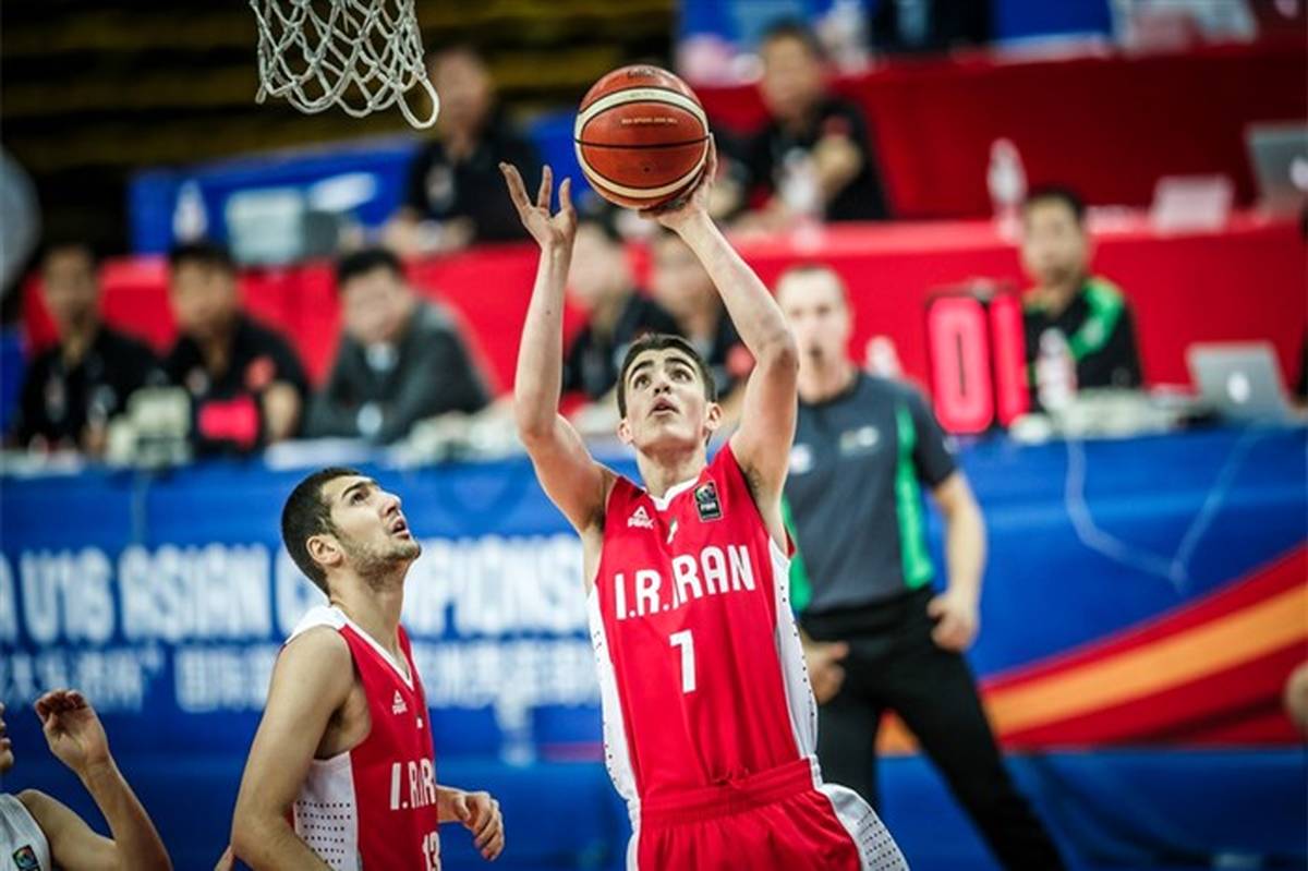 بسکتبال نوجوانان ایران در جایگاه هفتم آسیا قرار گرفت