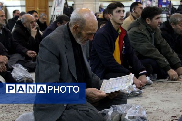 مراسم اولین سالگرد شهادت مدافع حرم سرتیپ شهید سیدرضی موسوی در زنجان