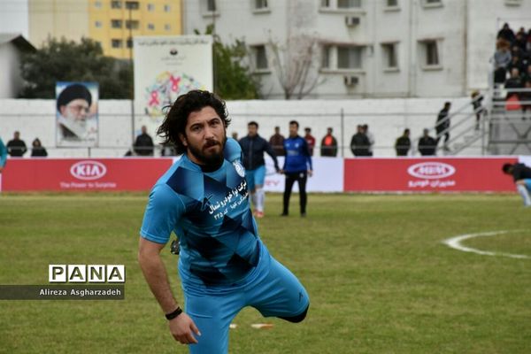 مسابقات فوتبال چهارجانبه پیشکسوتان یادواره شهدا و مدافع حرم بابلسر