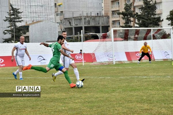 مسابقات فوتبال چهارجانبه پیشکسوتان یادواره شهدا و مدافع حرم بابلسر