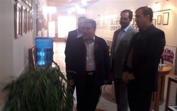 بازدید مدیرکل امورشاهد و ایثارگران وزارت آموزش و پرورش از موزه آموزش و پرورش استان کرمانشاه