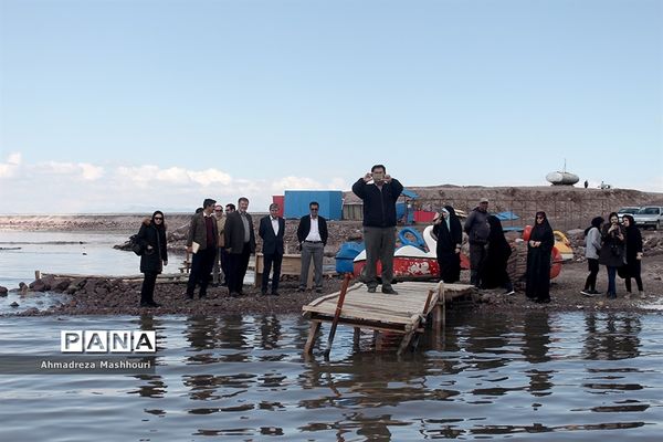 دومین تور رسانه ای استانداری آذربایجان شرقی به دریاچه ارومیه