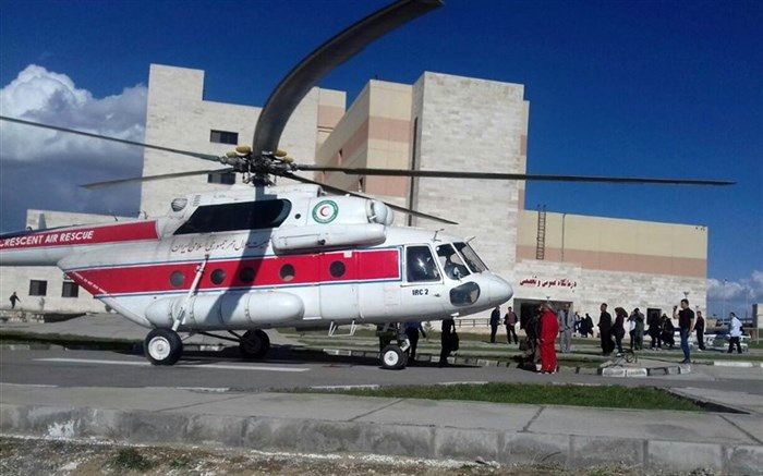 بالگرد اورژانس هوایی در فرودگاه گرگان مستقر می‌شود