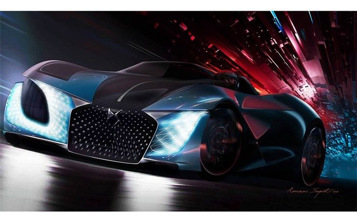 دی اس X E-Tense، تحفه‌ای فرانسوی از سال 2035 ! + تصاویر