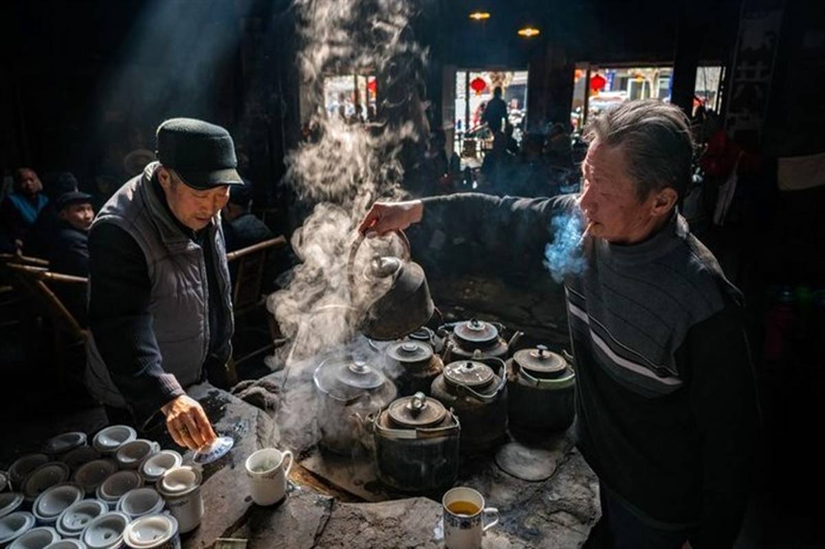 چایخانه قدیمی چین در عکس روز نشنال جئوگرافیک
